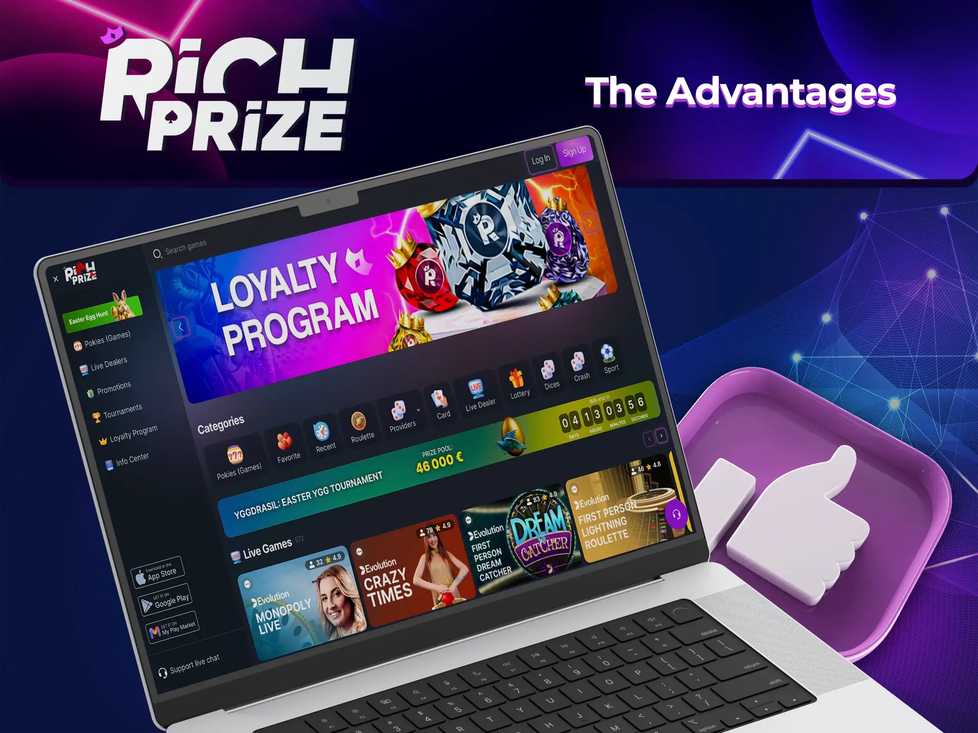 Users have loved Richprize for its high level of service and quality support.