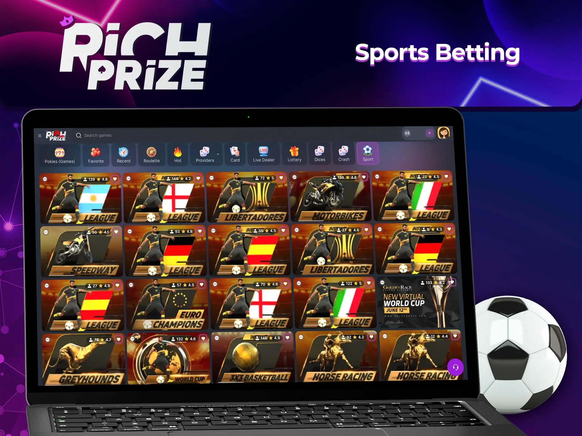 Regularly held virtual football matches provide a good opportunity for any user to win a good amount of money.