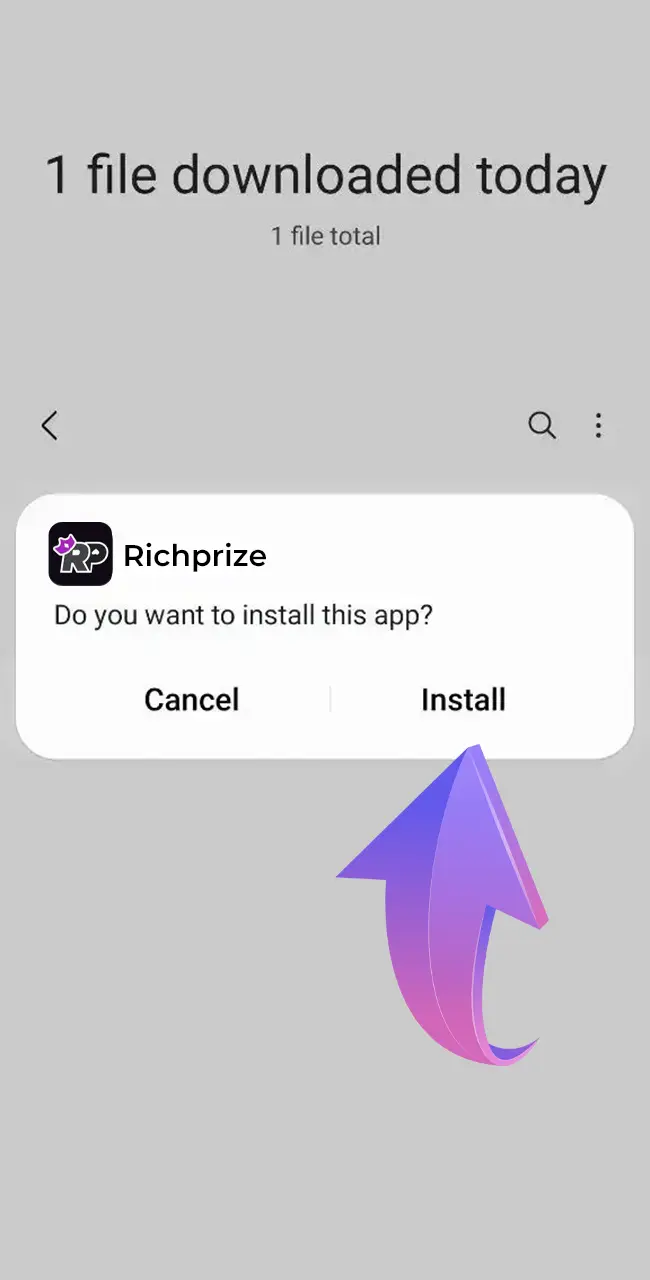 Install the Richprize app and immerse yourself in the world of popular gambling games.